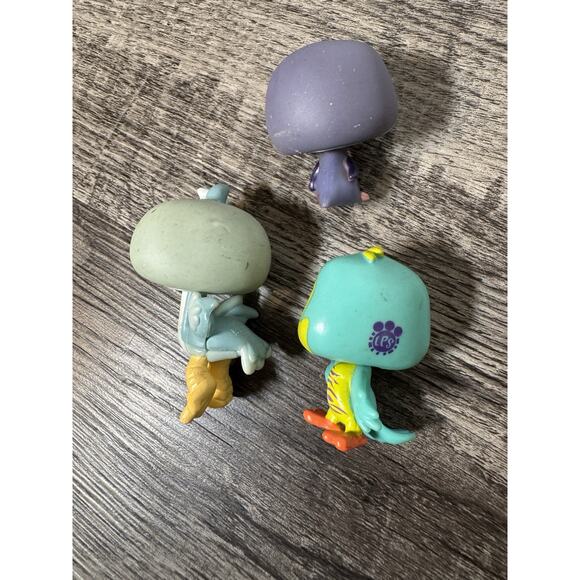 Lot Of 13 Littlest Pet Shop Birds Flamingo Ostrich Swan Parakeet Peacock Pelican - Picture 7 of 16